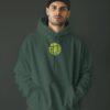 Typograph Tennis Oversized Unisex Hooded Sweatshirt
